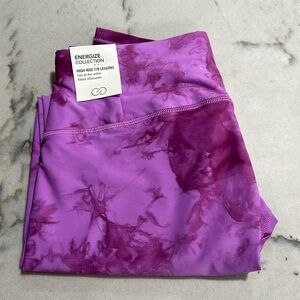 CALIA Energize 7/8 Tight - Lilac Fields Tie Dye 💜 NWT